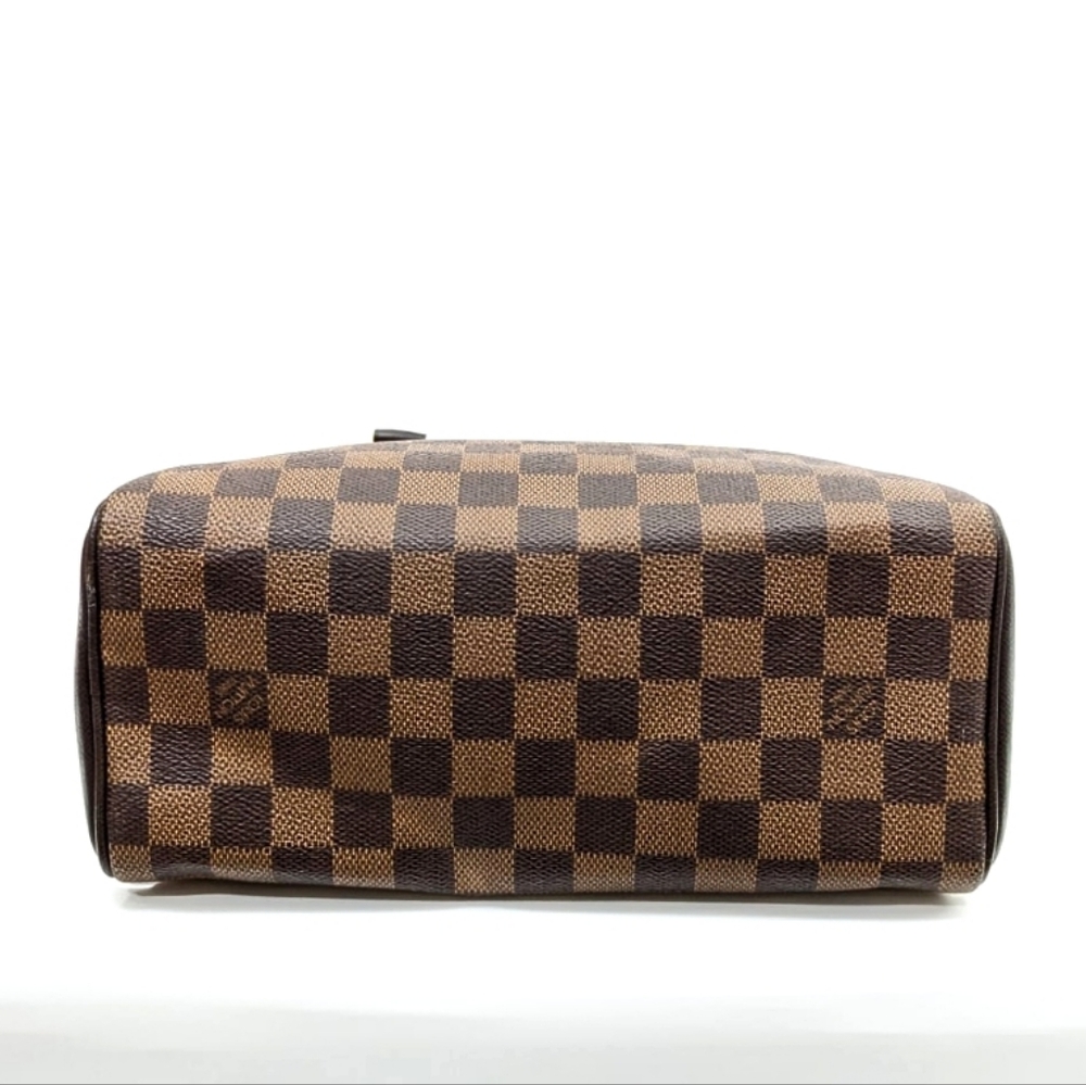 ✨️💎AUTHENTIC LOUIS VUITTON BRERA DAMIER EBENE HANDBAG - Picture 13 of 16